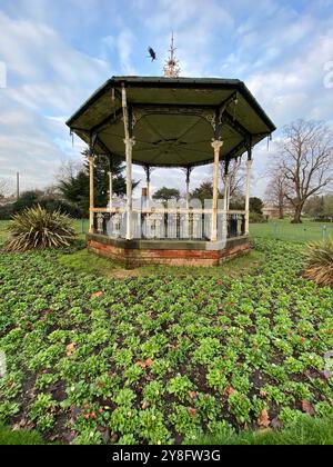 The David Bowie Bandstand, Beckenham, South London. ROYAUME-UNI Banque D'Images