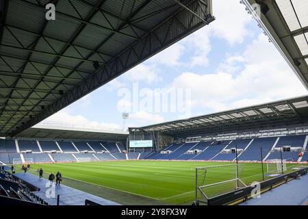 Une vue générale du terrain avant le match du Sky Bet Championship entre West Bromwich Albion et Millwall aux Hawthorns, West Bromwich le samedi 5 octobre 2024. (Photo : Stuart Leggett | mi News) crédit : MI News & Sport /Alamy Live News Banque D'Images