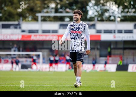 Verl, Deutschland. 05 octobre 2024. Tom Baack (SC Verl, #05) GER, SC Verl v. SpVgg Unterhaching, Fussball, 3. Liga, 9. Spieltag, Spielzeit 2024/2025, 05.10.2024 le Règlement DFL interdit toute utilisation de photographes comme séquences d'images et/ou quasi-vidéo. Foto : Eibner-Pressefoto/Jan Rollinger crédit : dpa/Alamy Live News Banque D'Images