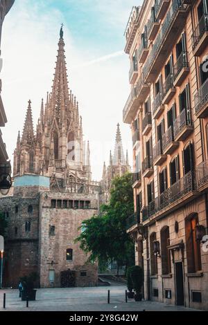 Barcelone Citutat Vella Banque D'Images