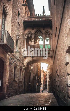 Barcelone Citutat Vella Banque D'Images