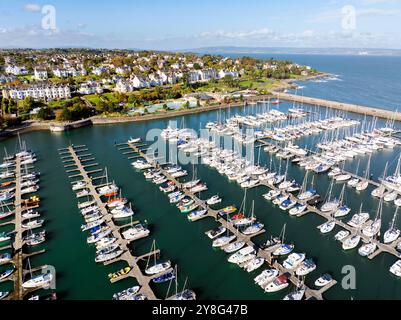 Port de plaisance de Bangor, Irlande du Nord Banque D'Images