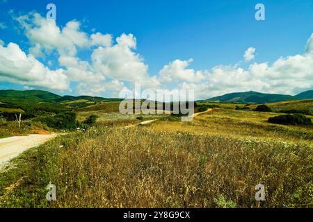 Lac de Baratz, Alghero, Stintino, Province de Sassari, Sardaigne, Italie Banque D'Images