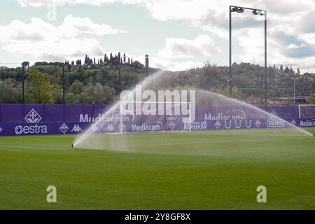 Viola Park pendant ACF Fiorentina vs FC Como Women, football italien Serie A Women match à Bagno a Ripoli (Fi), Italie, 05 octobre 2024 Banque D'Images