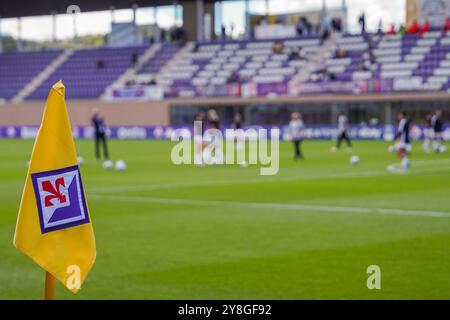 Viola Park pendant ACF Fiorentina vs FC Como Women, football italien Serie A Women match à Bagno a Ripoli (Fi), Italie, 05 octobre 2024 Banque D'Images