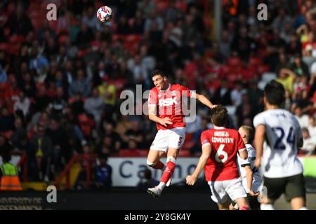 Londres, Angleterre. 5 octobre 2024. Lloyd Jones lors du match de Sky Bet EFL League One entre Charlton Athletic et Birmingham City à The Valley, Londres. Kyle Andrews/Alamy Live News Banque D'Images