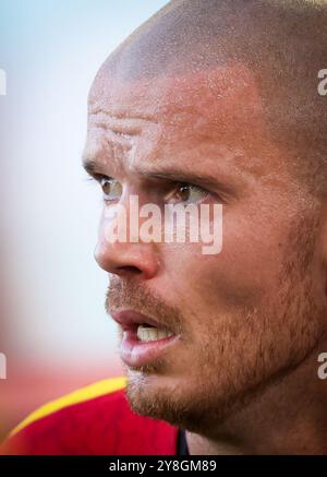 Malines, Belgique. 05 octobre 2024. Geoffry Hairemans de Malines photographié lors d'un match de football entre KV Mechelen et Oud-Heverlee Leuven, samedi 05 octobre 2024 à Malines, le jour 10 de la saison 2024-2025 de la première division du championnat belge 'Jupiler Pro League'. BELGA PHOTO VIRGINIE LEFOUR crédit : Belga News Agency/Alamy Live News Banque D'Images