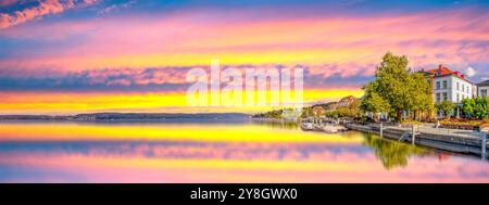 Ueberlingen, Lac de Constance, Allemagne Banque D'Images