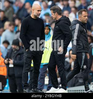 Manchester, Royaume-Uni. 5 octobre 2024. Lors du match de premier League entre Manchester City et Fulham à l'Etihad Stadium, Manchester le samedi 5 octobre 2024. (Photo : Mike Morese | mi News) crédit : MI News & Sport /Alamy Live News Banque D'Images