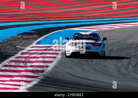 21 BALLY Jean Jacques, CODE RACING DEVELOPMENT, Alpine A110 Cup, Pro, action lors de la 5ème manche de l'Alpine Elf Cup Series 2024, du 4 au 6 octobre 2024 sur le circuit Paul Ricard, au Castellet, France - photo Grégory Lenormand/DPPI crédit : DPPI Media/Alamy Live News Banque D'Images