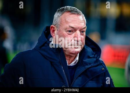 UTRECHT, 05-10-2024, Stadium Galgenwaard, football néerlandais, Eredivisie, saison 2024/2025, pendant le match FC Utrecht - RKC Waalwijk, entraîneur FC Utrecht Ron Jans crédit : Pro Shots/Alamy Live News Banque D'Images
