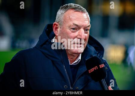 UTRECHT, 05-10-2024, Stadium Galgenwaard, football néerlandais, Eredivisie, saison 2024/2025, pendant le match FC Utrecht - RKC Waalwijk, entraîneur FC Utrecht Ron Jans crédit : Pro Shots/Alamy Live News Banque D'Images