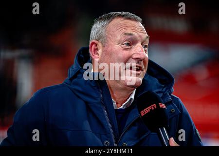 UTRECHT, 05-10-2024, Stadium Galgenwaard, football néerlandais, Eredivisie, saison 2024/2025, pendant le match FC Utrecht - RKC Waalwijk, entraîneur FC Utrecht Ron Jans crédit : Pro Shots/Alamy Live News Banque D'Images