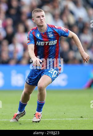 Londres, Royaume-Uni. 5 octobre 2024. Adam Wharton de Crystal Palace lors du match de premier League à Selhurst Park, Londres. Le crédit photo devrait se lire : Paul Terry/Sportimage crédit : Sportimage Ltd/Alamy Live News Banque D'Images