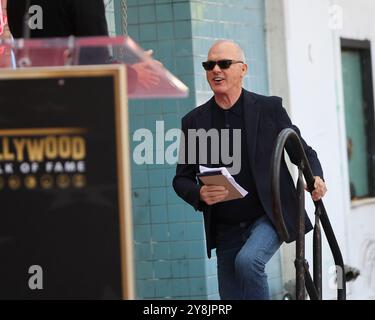 Tim Burton Star Ceremony on the Hollywood Walk of Fame le 3 septembre 2024 à Los Angeles, CA avec : Michael Keaton où : Los Angeles, Californie, États-Unis quand : 03 Sep 2024 crédit : Nicky Nelson/WENN Banque D'Images