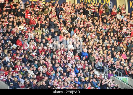 Wigan, Angleterre - 5 novembre 2024 - Rugby League Betfred Super League, Wigan Warriors vs Leigh Leopards au Brick Community Stadium, Wigan, Royaume-Uni Dean Williams Banque D'Images