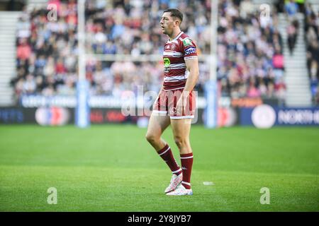 Wigan, Angleterre - 5 novembre 2024 - Jake Wardle de Wigan Warriors. Rugby League Betfred Super League, Wigan Warriors vs Leigh Leopards au Brick Community Stadium, Wigan, Royaume-Uni Dean Williams Banque D'Images