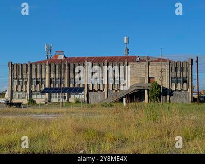Usine abandonnée, pays de géorgie Banque D'Images