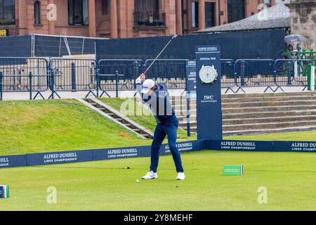 Alfred Dunhill Links Championships 2024. L'ancien parcours. St Andrews. Fife, Royaume-Uni. 06 octobre 2024. Jour 4 (crédit photo : David Mollison/Alamy Live News Banque D'Images