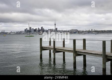 Auckland Neuseeland Stadtansicht Harbour Bridge Banque D'Images