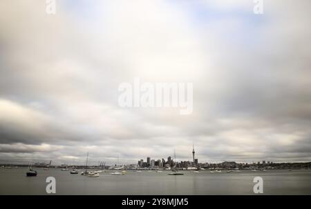 Auckland Neuseeland Stadtansicht Harbour Bridge Banque D'Images