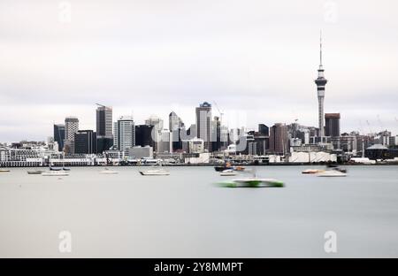 Auckland Neuseeland Stadtansicht Harbour Bridge Banque D'Images