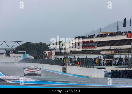 Le Castellet, France. 6 octobre 2024. 21 BALLY Jean Jacques, CODE RACING DEVELOPMENT, Alpine A110 Cup, Pro, action lors de la 5ème manche de l'Alpine Elf Cup Series 2024, du 4 au 6 octobre 2024 sur le circuit Paul Ricard, au Castellet, France - photo Grégory Lenormand/DPPI crédit : DPPI Media/Alamy Live News Banque D'Images
