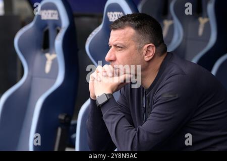 Roma, Italie. 06 octobre 2024. Lors du match de football Serie A Enilive entre le SS Lazio et Empoli au stade olympique de Rome, Italie - dimanche 06 octobre 2024. Sport - Football. (Photo de Fabrizio Corradetti/LaPresse) crédit : LaPresse/Alamy Live News Banque D'Images