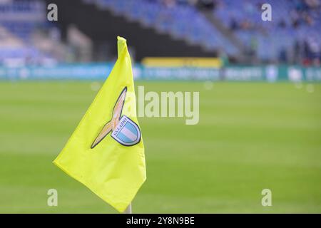 Roma, Italie. 06 octobre 2024. Lors du match de football Serie A Enilive entre le SS Lazio et Empoli au stade olympique de Rome, Italie - dimanche 06 octobre 2024. Sport - Football. (Photo de Fabrizio Corradetti/LaPresse) crédit : LaPresse/Alamy Live News Banque D'Images