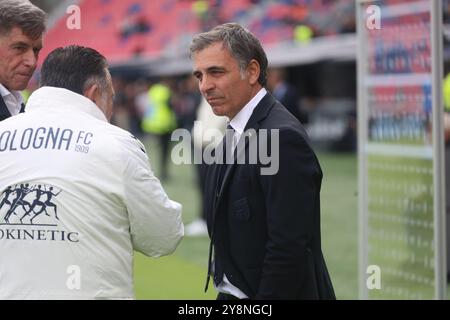 Bologne, Italie. 06 octobre 2024. Lors de l'Enilive Serie italienne, Un match de football entre Bologna fc et Parme Calcio au stade Dall'Ara, à Bologne, dans le nord de l'Italie, dimanche 06 octobre, 2024. sport - Soccer - (photo Michele Nucci crédit : LaPresse/Alamy Live News Banque D'Images