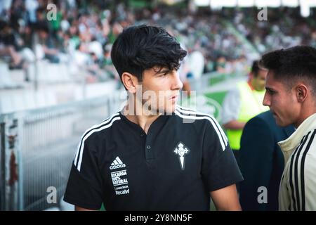 Ferrol, Espagne. Le Racing Club Ferrol remporte la promotion en Hypermotion League. Joel Lago Banque D'Images