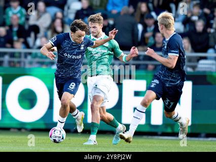 Viborg, Danemark. 06 octobre 2024. Mikael Andersson d'AGF dans le match de Superliga entre Viborg FF et AGF à l'Energi Viborg Arena, dimanche 6 octobre 2024. (Photo : Henning Bagger/Ritzau Scanpix) crédit : Ritzau/Alamy Live News Banque D'Images