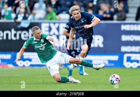 Viborg, Danemark. 06 octobre 2024. Viborg's Jeppe Groenning dans le match de Superliga entre Viborg FF et AGF à Energi Viborg Arena, dimanche 6 octobre 2024. (Photo : Henning Bagger/Ritzau Scanpix) crédit : Ritzau/Alamy Live News Banque D'Images