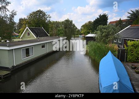 Broek dans Waterland village dans la province de Hollande du Nord, situé à environ 8 km au nord-est d'Amsterdam, pays-Bas Banque D'Images