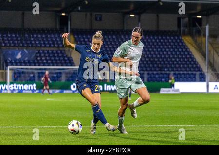 Selina Cerci (TSG 1899 Hoffenheim Frauen, #29), TSG 1800 Hoffenheim v. SV Werder Bremen, Fussball, Google Pixel Frauen-Bundesliga , 5. Spieltag, saison 2024/2025, 06.10.2024, Foto : Eibner-Pressefoto/Wessely Banque D'Images