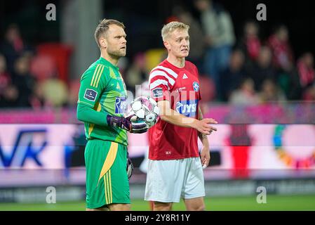 Danemark. 06 octobre 2024. Match de Superliga entre Silkeborg IF et FC Copenhagen au JYSK Park à Silkeborg dimanche 6 octobre 2024. Crédit : Ritzau/Alamy Live News Banque D'Images