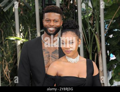 Alonzo B. Slater et MEA Wilkerson lors de la première à Los Angeles de 'Jurassic World Dominion' au TCL Chinese Theatre à Hollywood, Etats-Unis sur 6 juin 2022. Banque D'Images