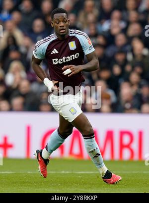 Birmingham, Royaume-Uni. 6 octobre 2024. Jhon dur‡n d'Aston Villa lors du match de premier League à Villa Park, Birmingham. Le crédit photo devrait se lire : Andrew Yates/Sportimage crédit : Sportimage Ltd/Alamy Live News Banque D'Images