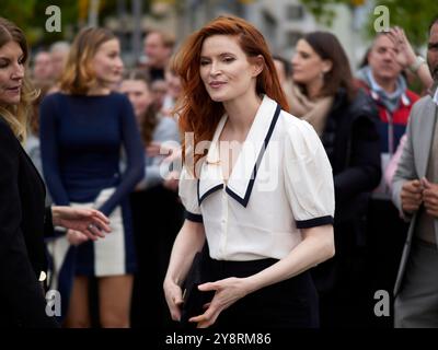 ZURICH / SUISSE, 6 octobre 2024. Lisa Brühlmann sur le tapis vert pour "When We Were Sisters" au 20e Festival du film de Zurich au Centre des festivals le 6 octobre 2024. Crédits : Walter Gilgen crédit : Walter Gilgen/Alamy Live News Banque D'Images