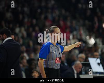 Varèse, Ita. 06 octobre 2024. Silvia Marziali lors du match de championnat LBA Italie entre Openjobmetis Varese vs Bertram Derthona Tortona, à Varèse, Italie, le 5 octobre 2024 (photo de Fabio Averna/Sipa USA) crédit : Sipa USA/Alamy Live News Banque D'Images