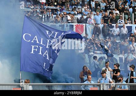 Rome, Italie. 06 octobre 2024. 6 octobre 2024, Stadio Olimpico, Roma, Italie ; Serie A Football; Lazio contre Empoli ; Lazio's supporters Credit : Roberto Ramaccia/Alamy Live News Banque D'Images