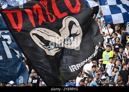 Rome, Italie. 06 octobre 2024. 6 octobre 2024, Stadio Olimpico, Roma, Italie ; Serie A Football; Lazio contre Empoli ; Lazio's supporters Credit : Roberto Ramaccia/Alamy Live News Banque D'Images