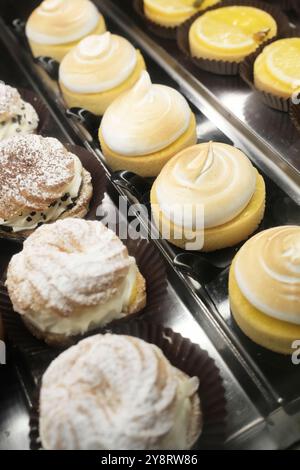 Pasticceria Sandri, bar historique / pâtisserie sur le Corso Pietro Vannucci, à Pérouse, Ombrie, Italie. Banque D'Images