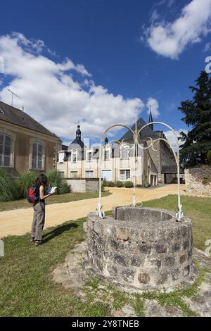 Hôtel-Dieu, Bauge, Maine-et-Loire, pays de la Loire, France, Europe Banque D'Images