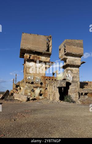 Mine de Sao Domingos, Alentejo, Portugal, Europe Banque D'Images