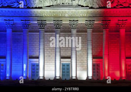 Assemblée nationale du 14 juillet, Paris, Ile de France, France, Europe Banque D'Images