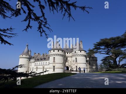 Château de Chaumont, Chaumont-sur-Loire, Loir-et-cher, Centre-Val de Loire, France, Europe Banque D'Images