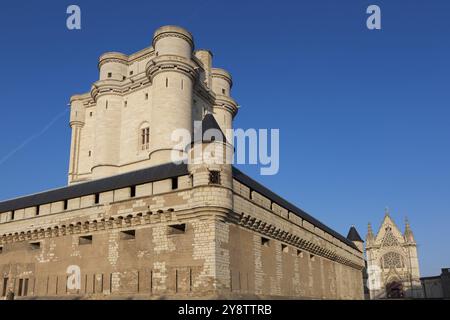 Château de Vincennes, Paris, Ile-de-france, France, Europe Banque D'Images