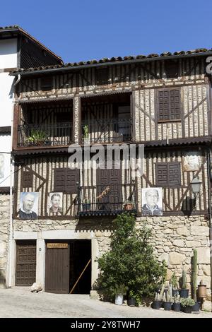 Couleur locale de Mogarraz, Salamanque, Castilla y Leon, Espagne, Europe Banque D'Images