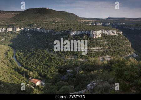 Ebro Canyons, Pesquera de Ebro, Burgos, Castilla y Leon, Espagne, Europe Banque D'Images